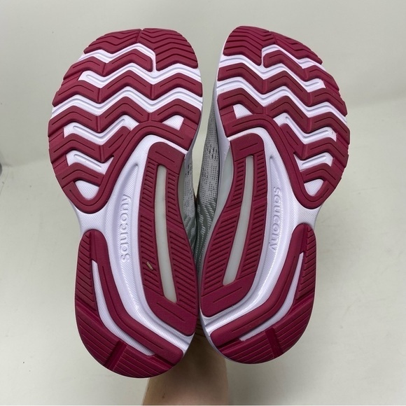 Saucony Guide 14 Women's Running Alloy, Cherry - Picture 6 of 7